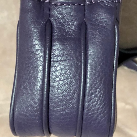 EUC Tory Burch Ivy Purple Micro Crossbody - Picture 6 of 9